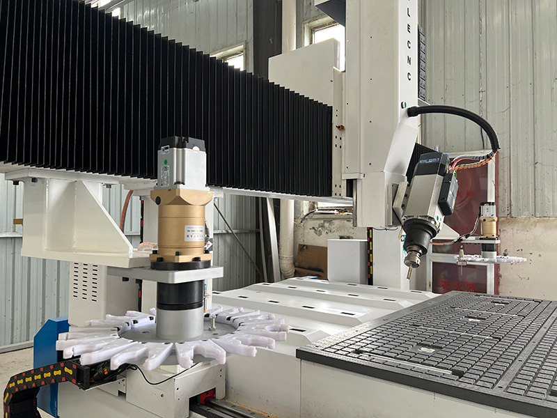 工業(yè)型5x10帶雙自動換刀套件的數(shù)控木工機