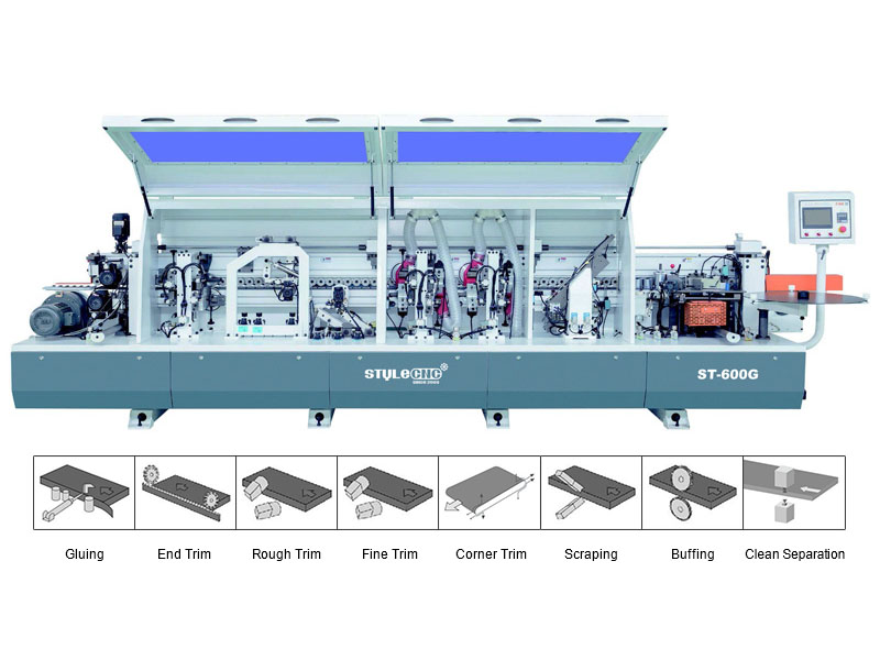 工業(yè)級(jí)全自動(dòng)木工封邊機(jī) ST-600G 工業(yè)級(jí)全自動(dòng)木工封邊機(jī) ST-600G