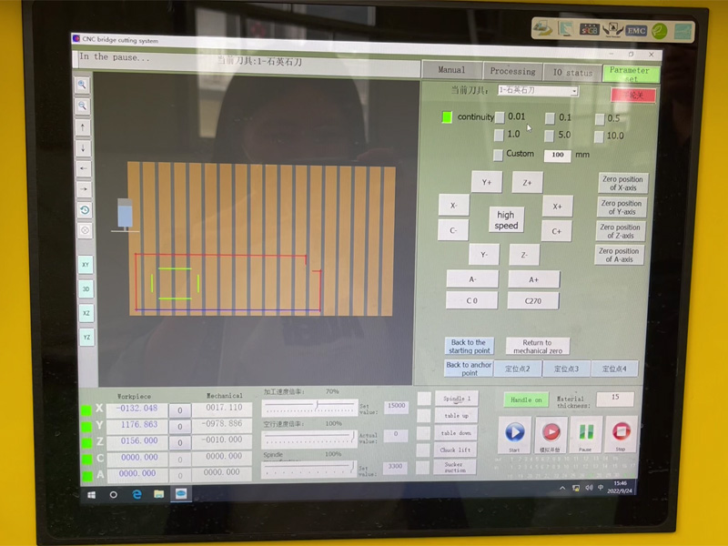 四軸橋鋸數字控制器 四軸橋鋸數字控制器