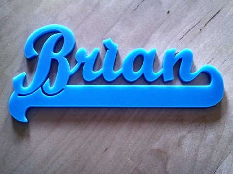 激光亞克力切割機項目和創意