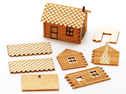 3D 采用激光切割木材計(jì)劃 CO2 激光管