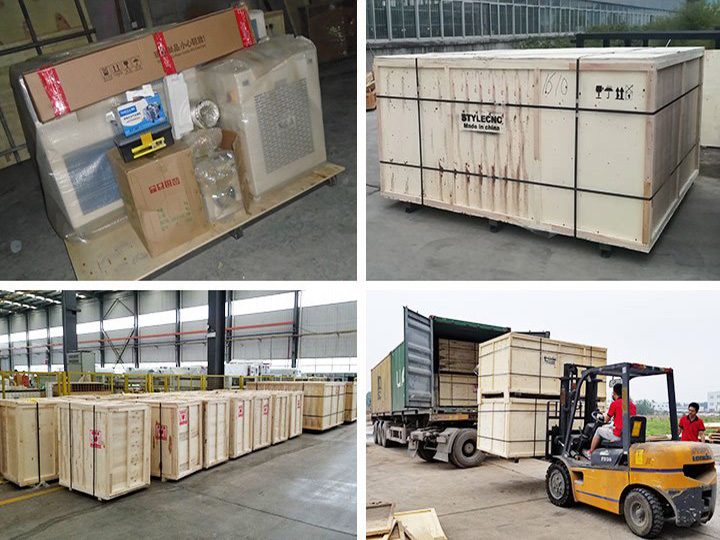 盈利混合數(shù)控激光切割機(jī)的包裝和交付 盈利混合數(shù)控激光切割機(jī)的包裝和交付