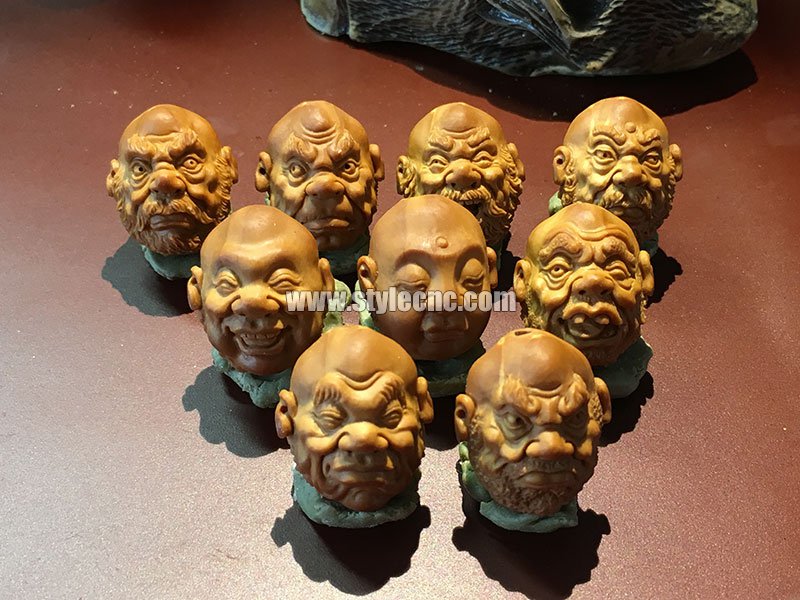 使用數控雕刻機雕刻下橄欖核