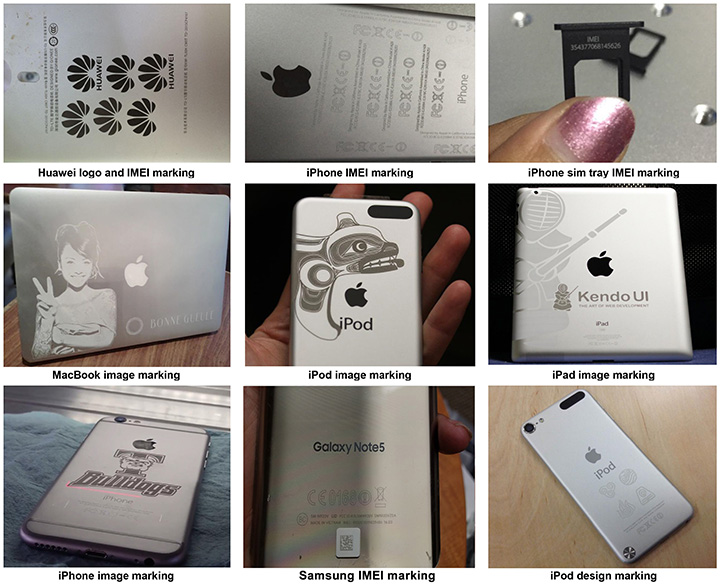 iPhone激光雕刻機