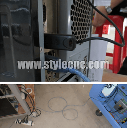 CO2 激光機(jī)電纜連接