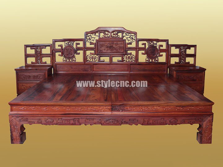 CNC木雕機制作的木椅項目 CNC木雕機制作的木椅項目