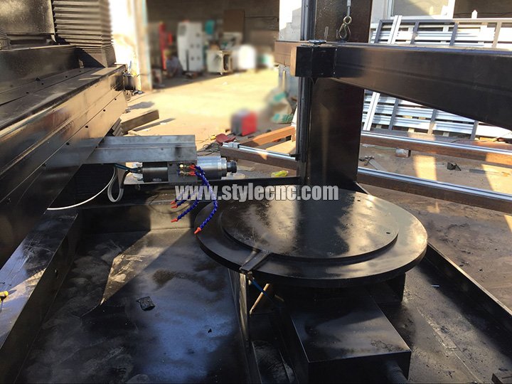 適用于佛像和雕塑的四軸石材數控機床