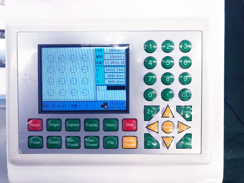 控制面板 4x8 激光雕刻切割機(jī)