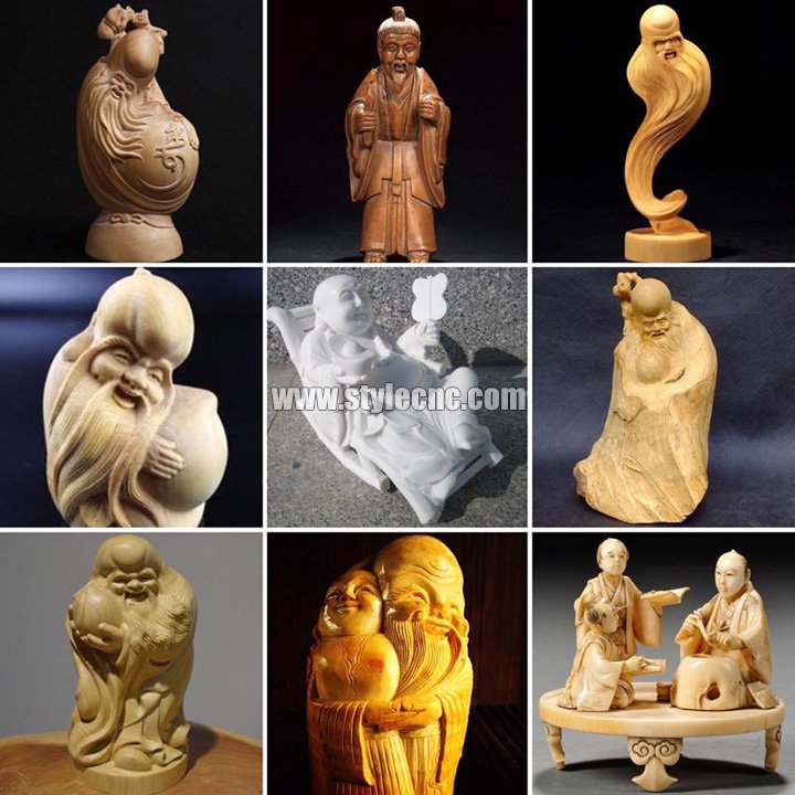 四軸數控雕刻機 1325 3D 雕刻項目