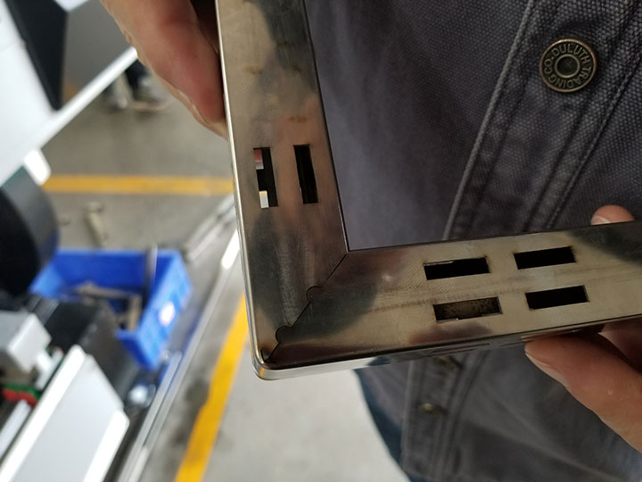 光纖激光切割機(jī)金屬板樣品