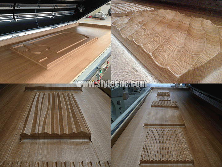 CNC雕刻機制作的背景墻