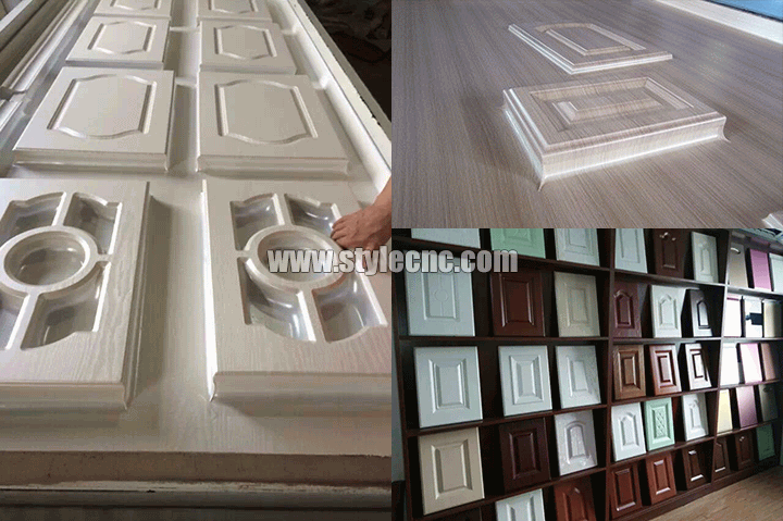 櫥柜廚房門 PVC 壓機