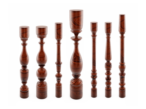 數控木工車床車削樓梯柱項目 數控木工車床車削樓梯柱項目