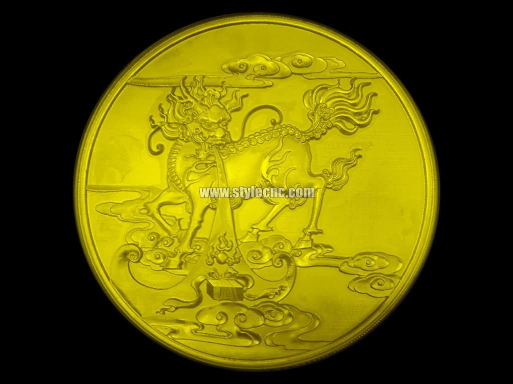 用于金雕的金屬數控雕刻機項目