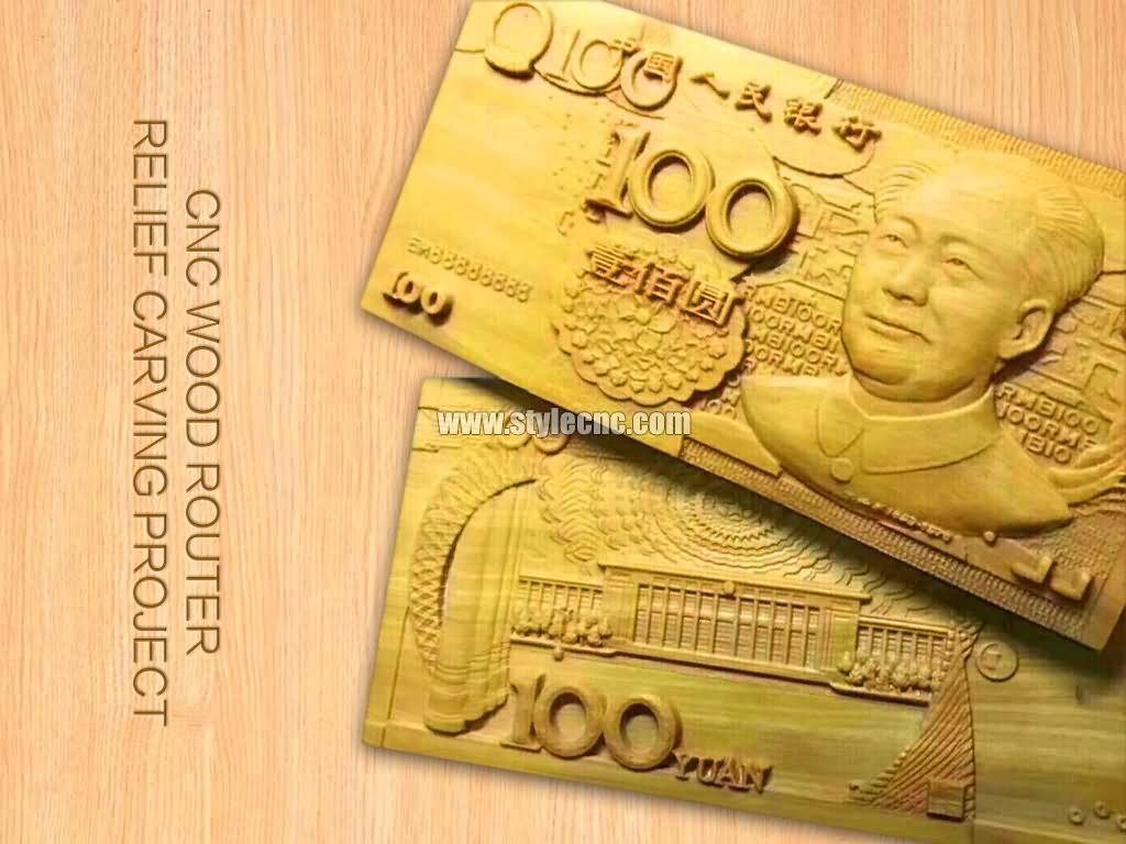 用于浮雕項目的木工數(shù)控雕刻機