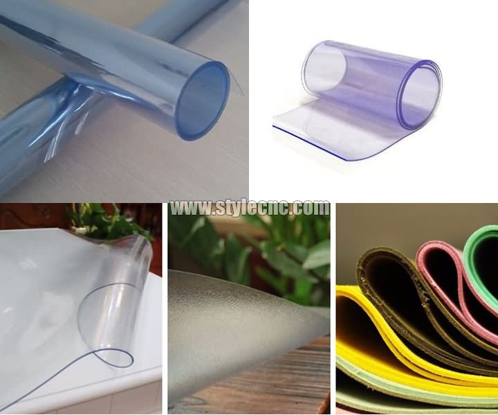 平板數字振動刀切割機，用于 PVC 塑料切割項目