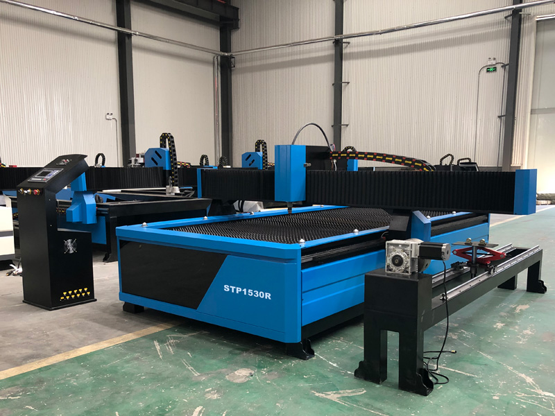 帶旋轉裝置的數控等離子切割機 帶旋轉裝置的數控等離子切割機