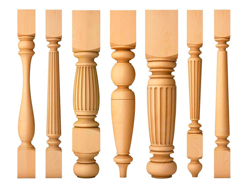 用于桌腿和樓梯欄桿的工業自動木工車床 用于桌腿和樓梯欄桿的工業自動木工車床