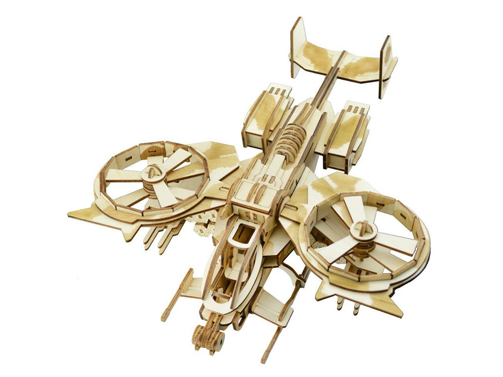 激光切割 3D 木項目