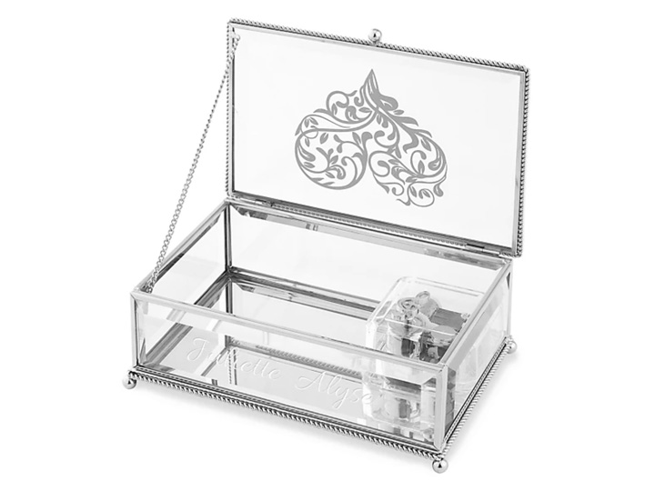 激光雕刻亞克力珠寶盒 激光雕刻亞克力珠寶盒
