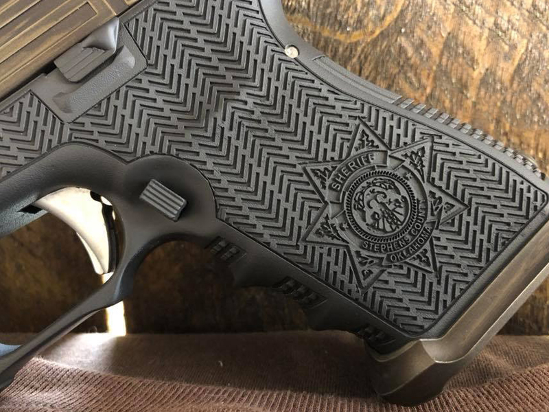 激光點刻聚合物格洛克手槍握把 激光點刻聚合物格洛克手槍握把