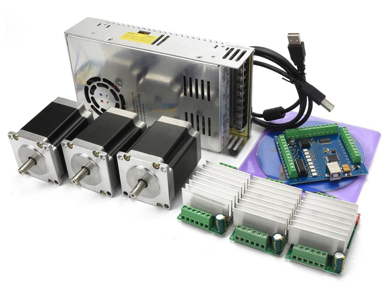 USB Mach3三軸數字控制器套件 USB Mach3三軸數字控制器套件