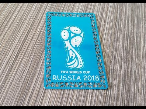 2018 年 FIFA 世界杯徽標(biāo)光纖激光雕刻機 2018 年 FIFA 世界杯徽標(biāo)光纖激光雕刻機