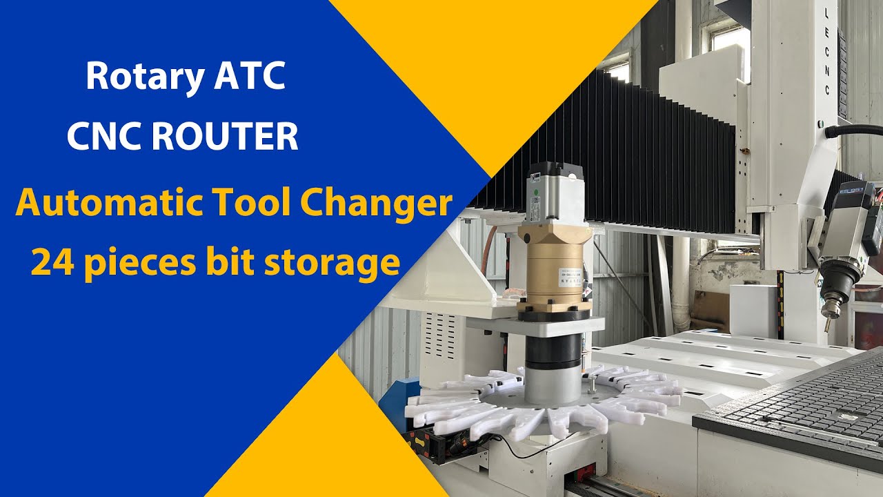 工業(yè)型5x10帶雙自動換刀套件的數(shù)控木工機