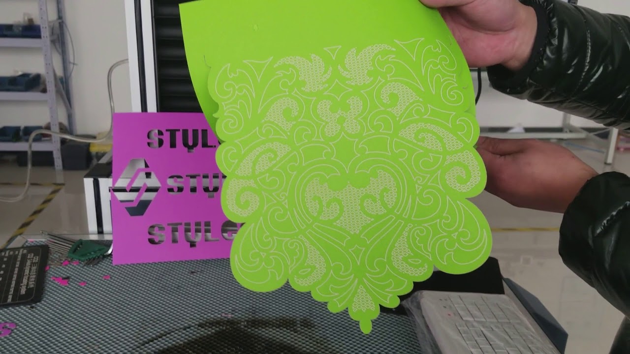 3D 動態 CO2 賀卡激光打標機