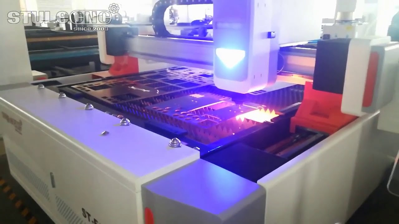 1000W IPG 光纖激光金屬切割機(jī)，適用于 3 毫米鋁板