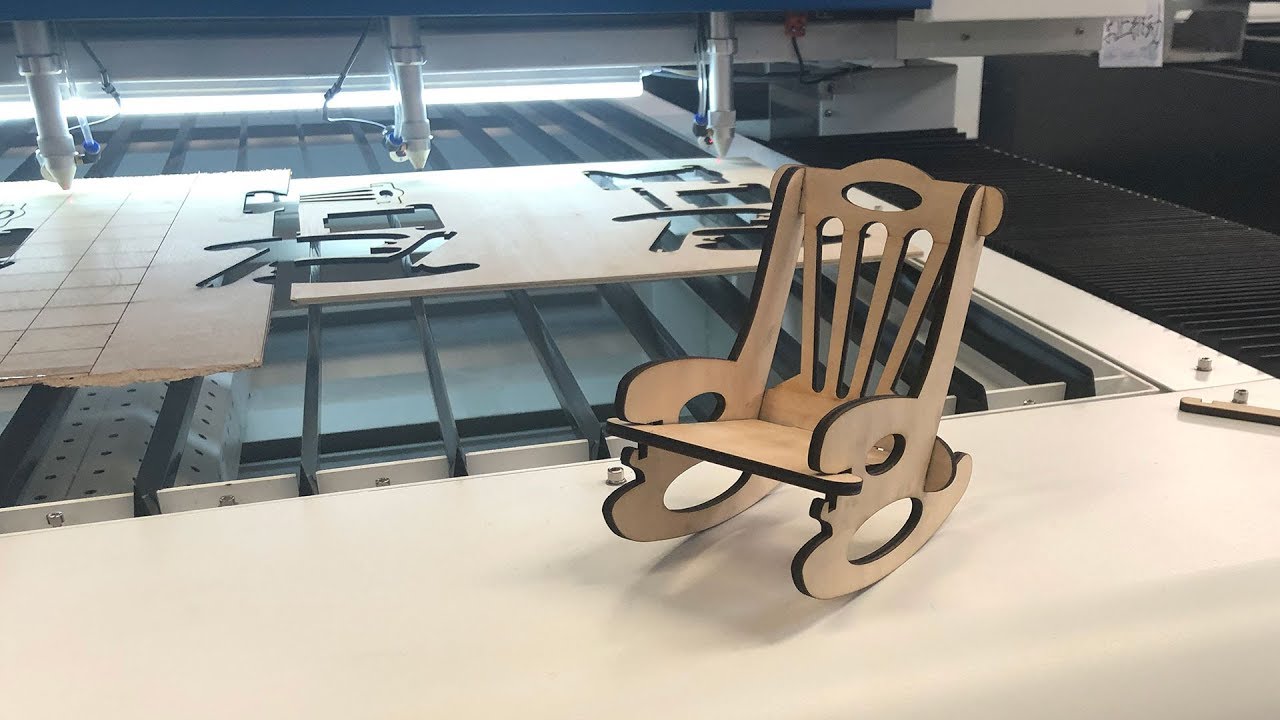 3D 采用激光切割木材計劃 CO2 激光管