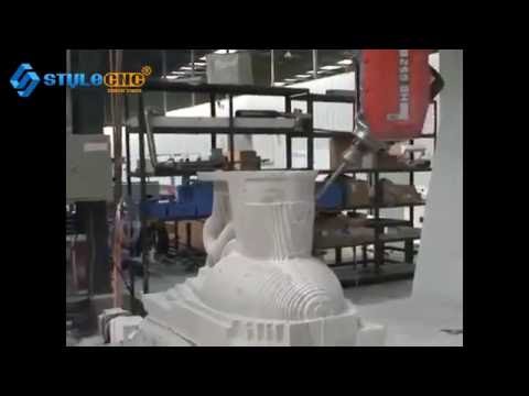 用于泡沫銑削的大型五軸數控雕刻機 用于泡沫銑削的大型五軸數控雕刻機